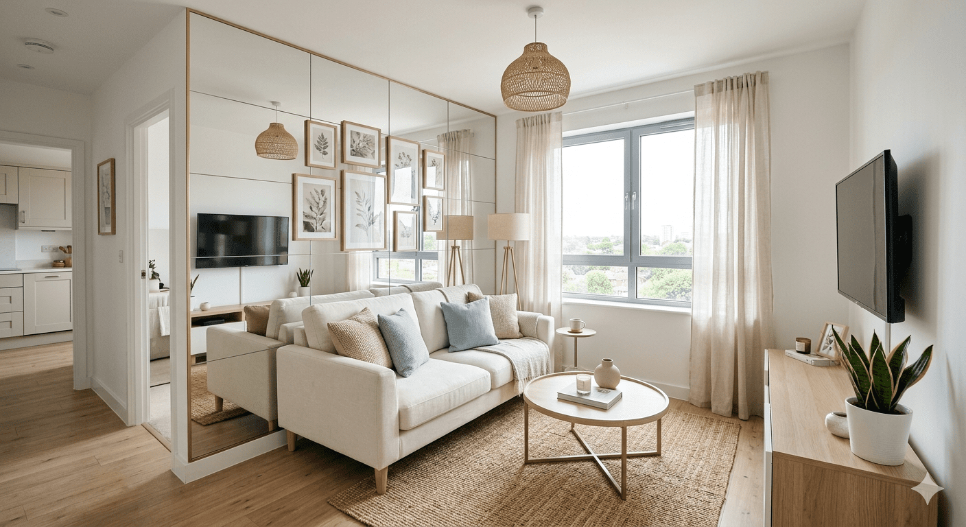 maximize small living room space